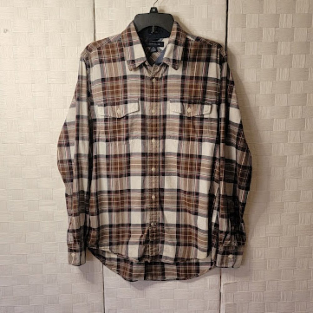 Tommy Hilfiger Slim Fit Flannel - Size M – Excellent Used Condition